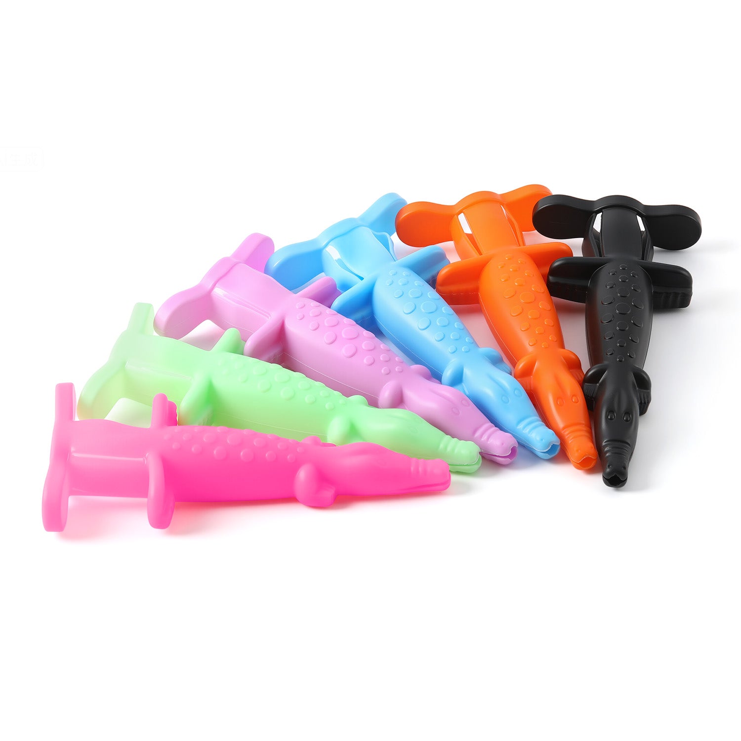 Dental Surgical Injector Alligator Syringe Sleeves Crocodile Shaped 5pcs/Bag - azdentall.com