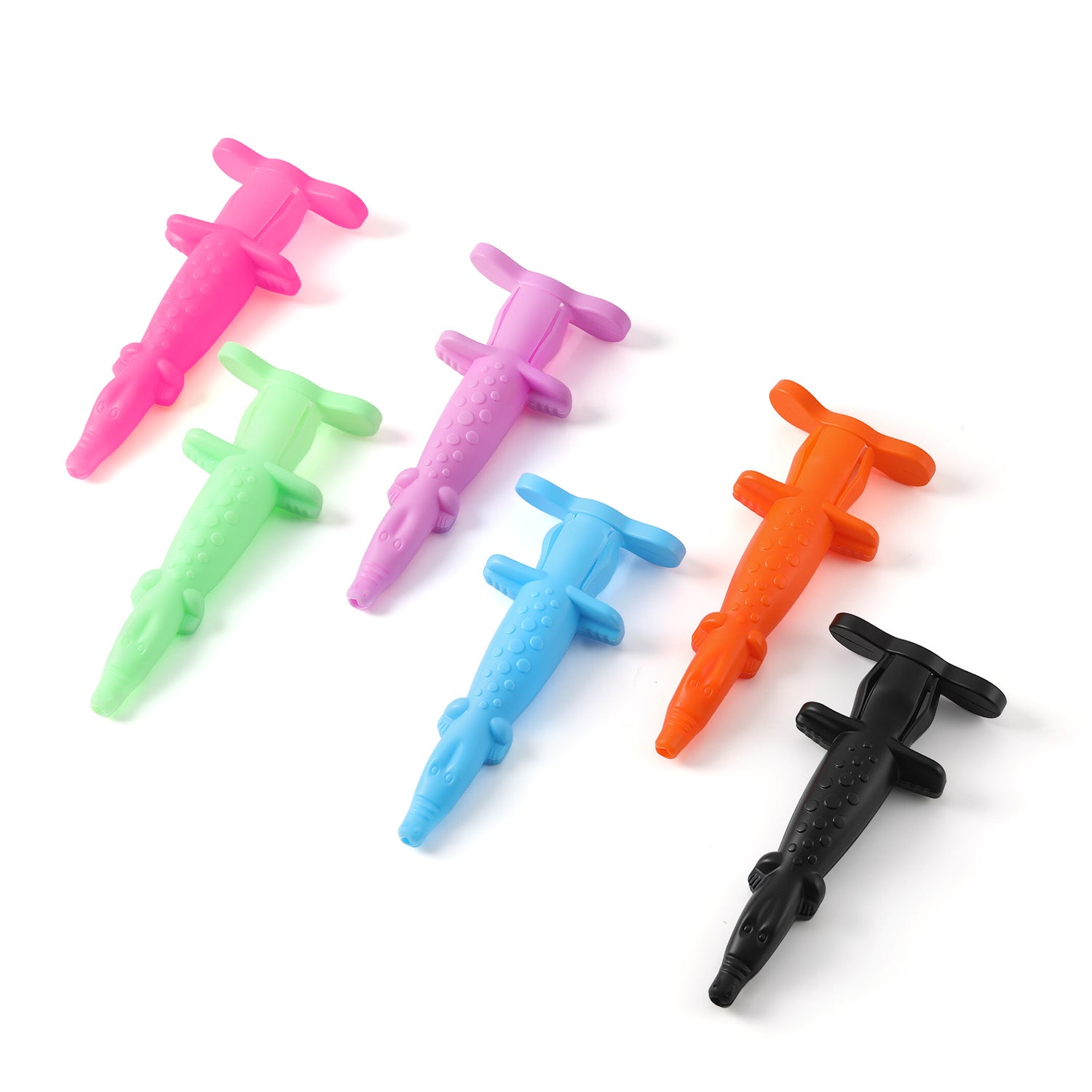 Dental Surgical Injector Alligator Syringe Sleeves Crocodile Shaped 5pcs/Bag - azdentall.com