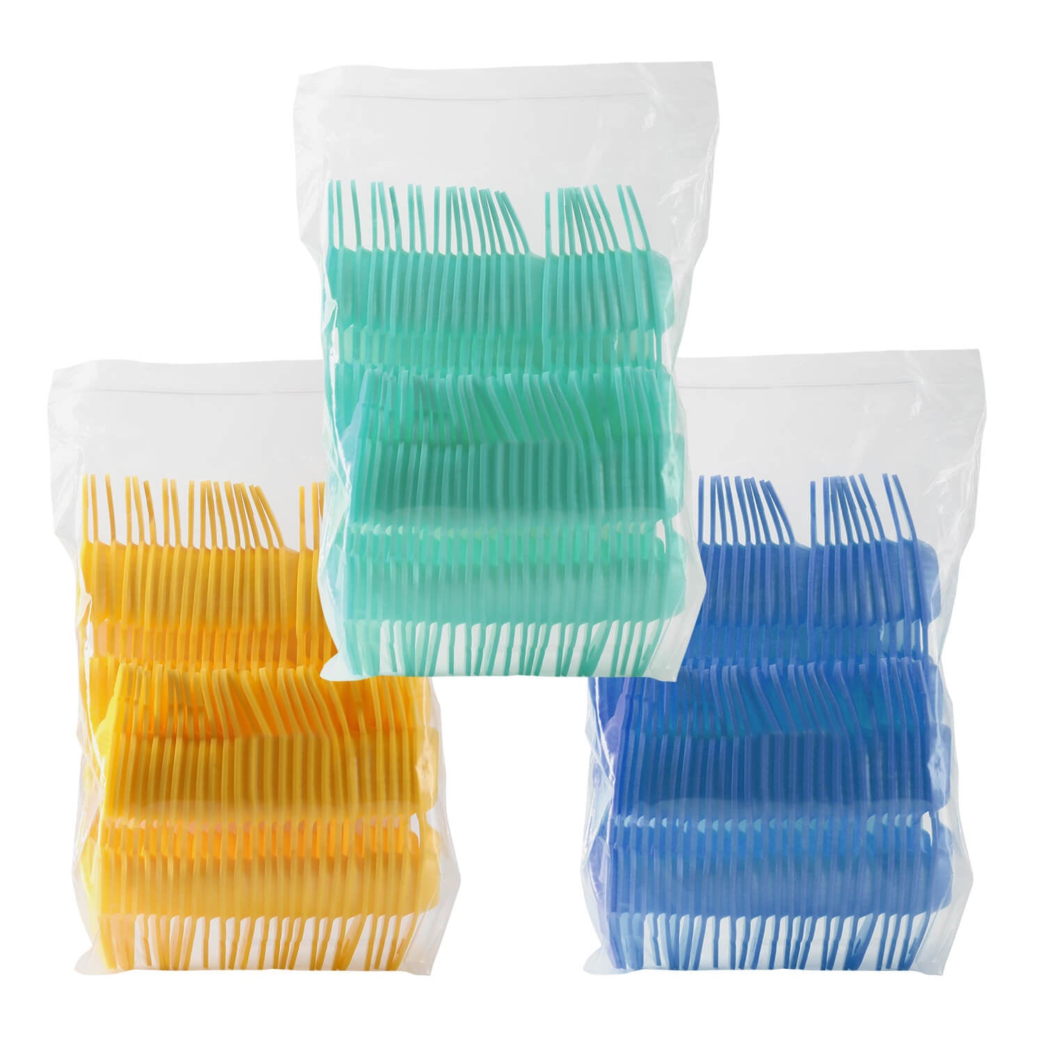 Dental Disposable Fluoride Foam Trays with Irrigation Needle Tips 50 pairs/Bag - azdentall.com