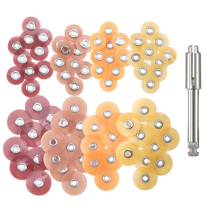 Dental Finishing & Polishing Discs  1/2 or 3/8 Coarse Medium Fine Superfine & Mandrel CA 2.35mm - azdentall.com