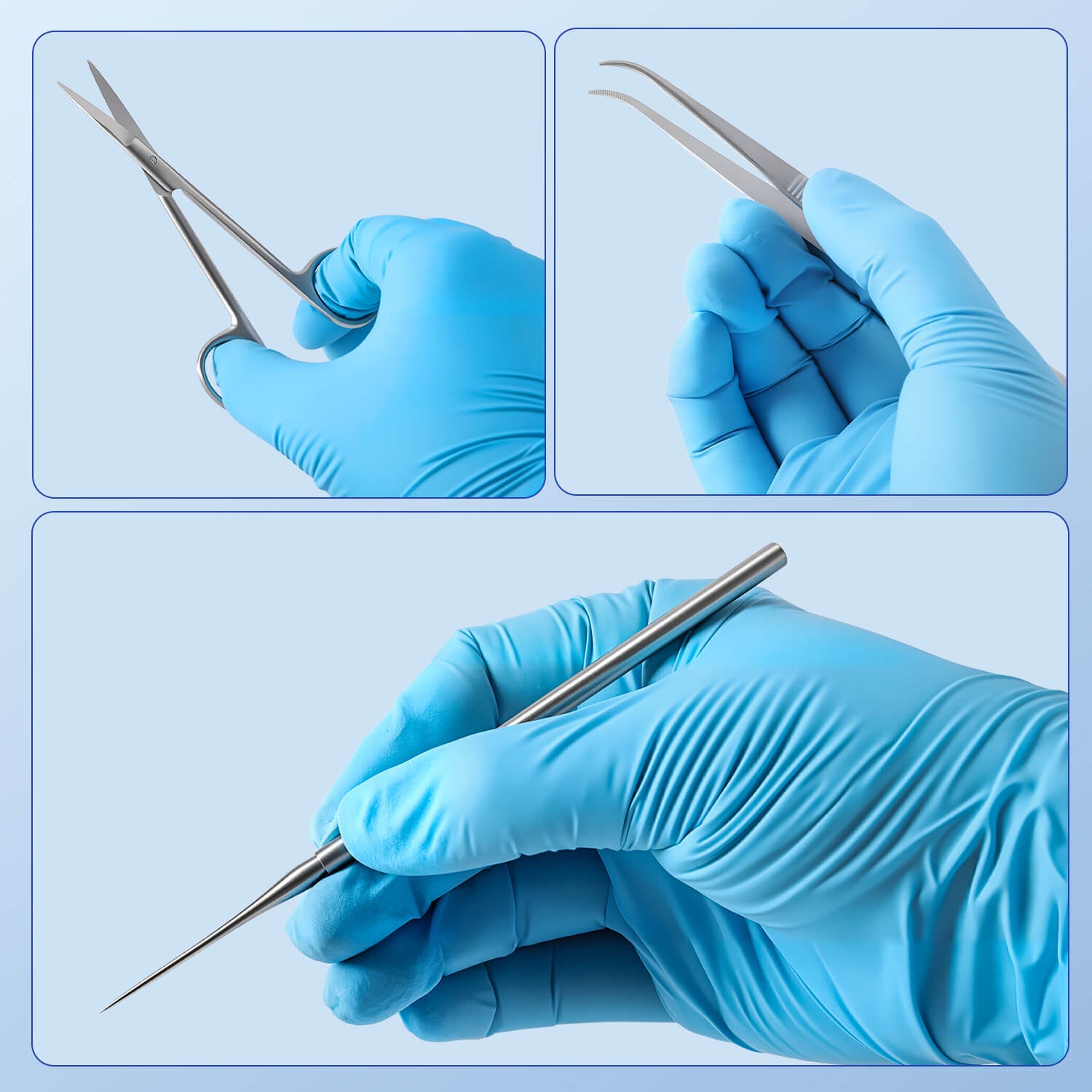 Dental Suture Practice Kit Complete Surgical Training Set for Medical Students 23pcs/Kit - azdentall.com