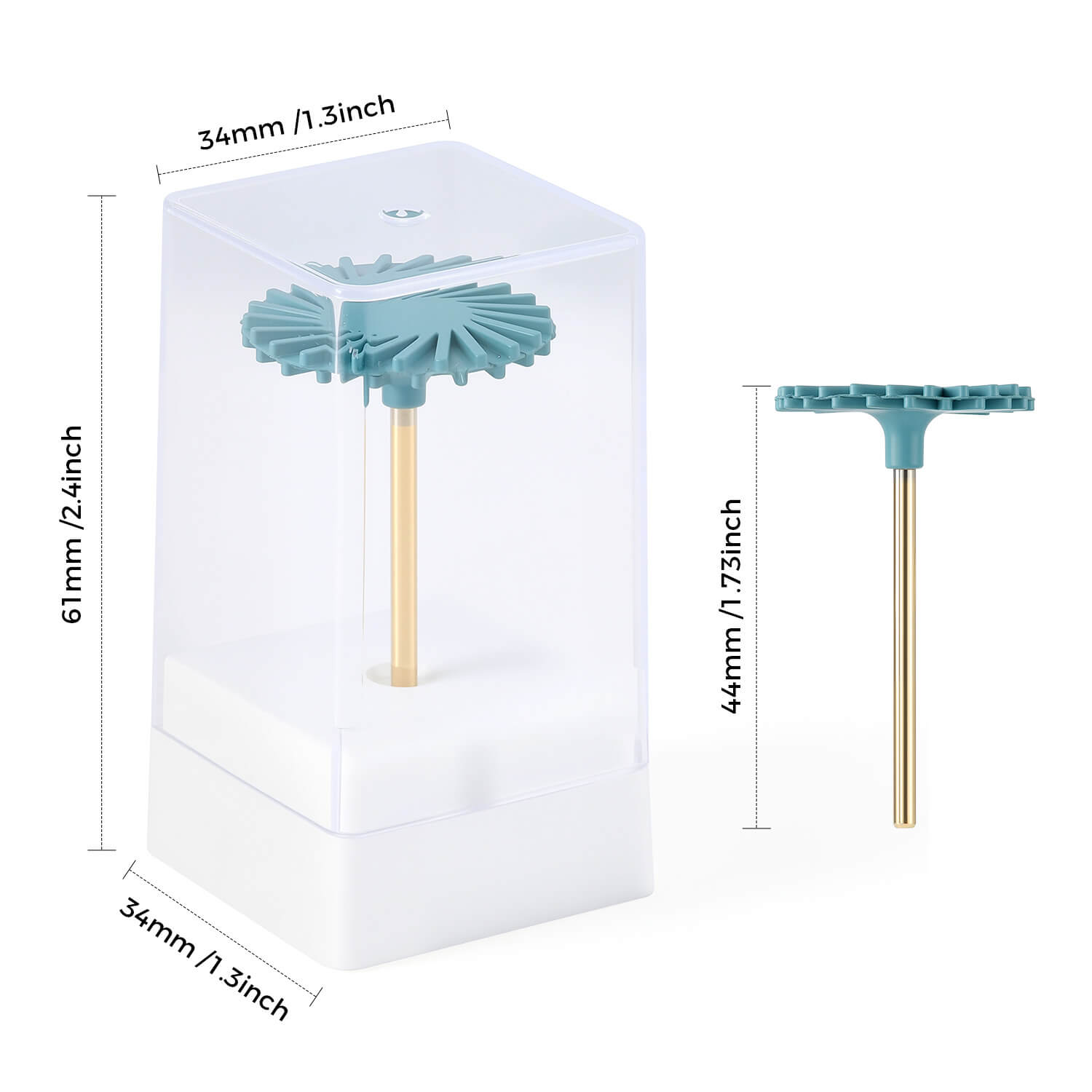 Dental Composite Universal Diamond Polishing Disc Wheel HP 2.35mm 1pc/Box - azdentall.com