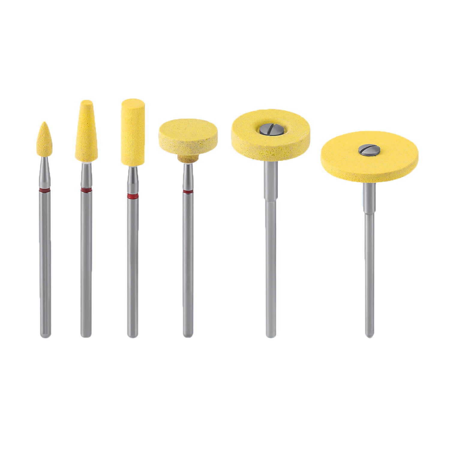 AZDENT Dental Polishing Lab Ceramic Diamond Grinder Yellow - azdentall.com