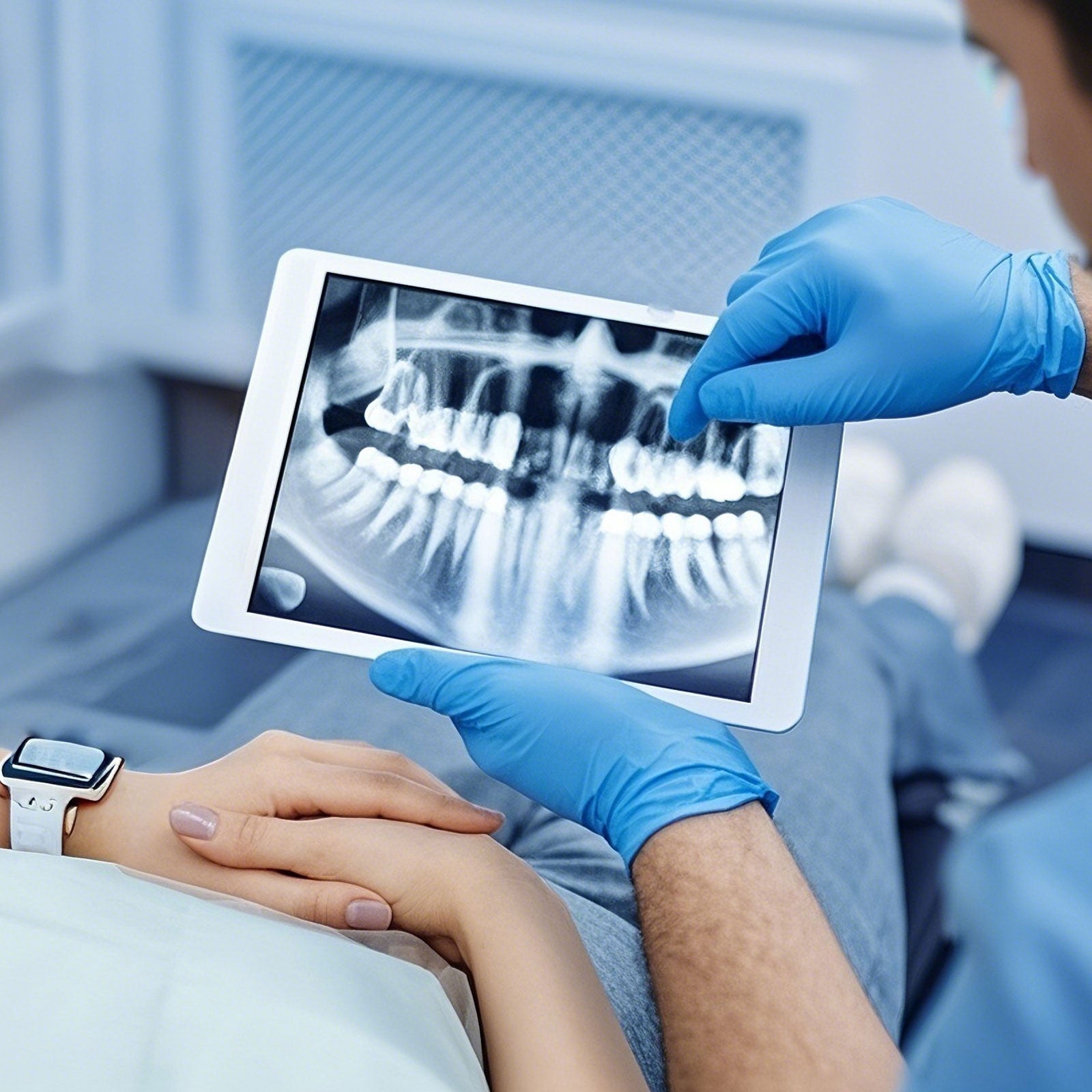 iRay Dental Portable X Ray Machine with X-Ray Digital Intraoral Sensor S1/S2 Kit