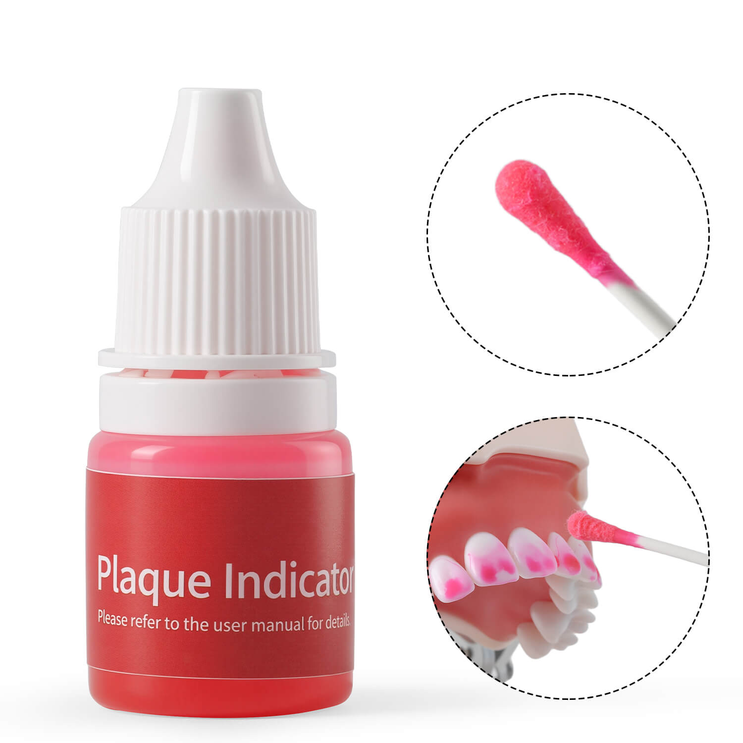 Dental Plaque Disclosing Agent Oral Tartar Test Examination Plaque Indicator 5ml - azdentall.com