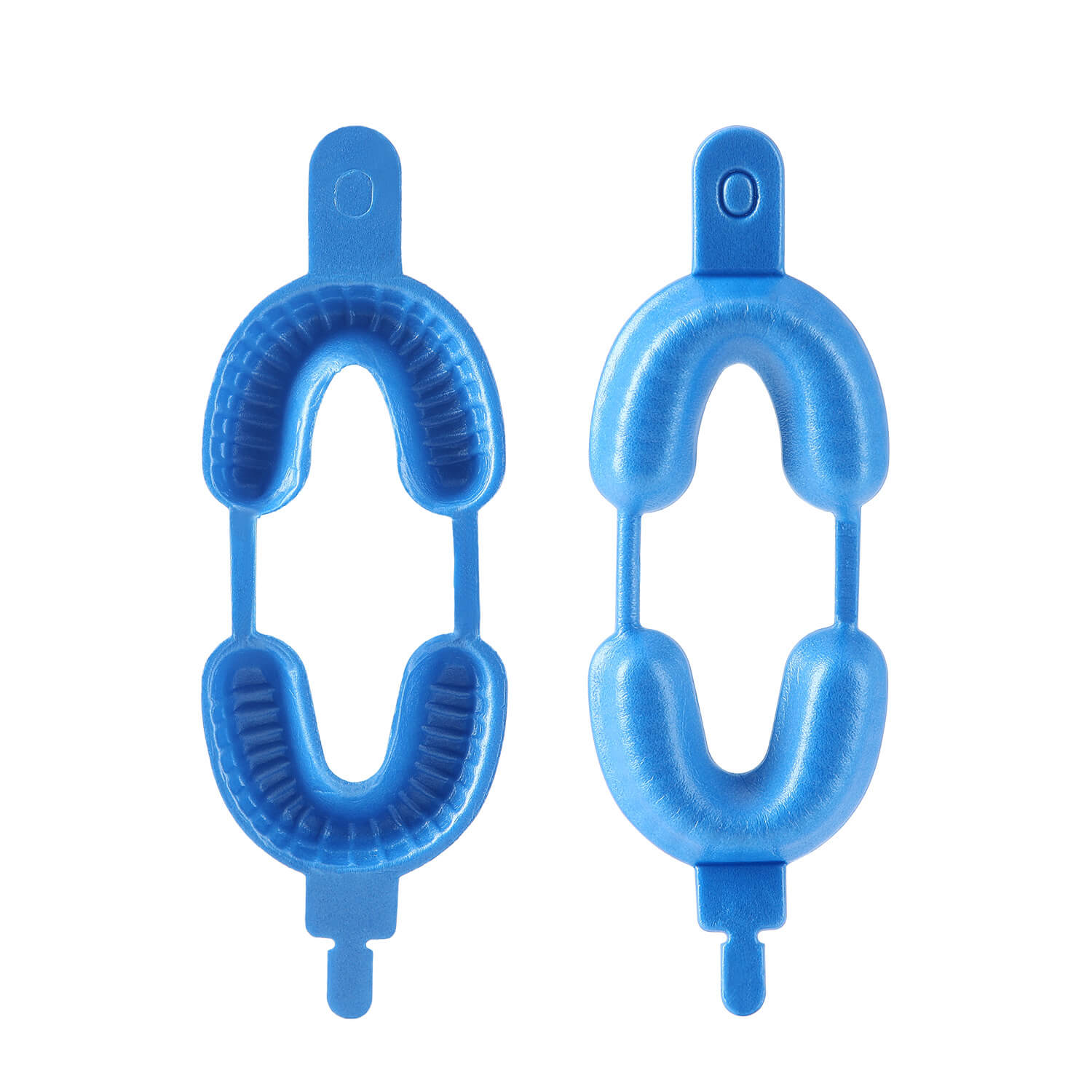 Dental Disposable Fluoride Foam Trays with Irrigation Needle Tips 50 pairs/Bag - azdentall.com