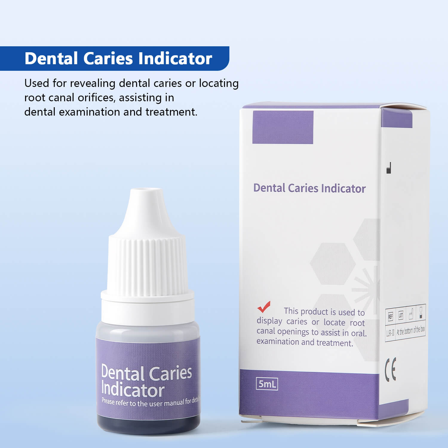 Dental Caries Indicator Diagnostic Agent Caries Finder Locating Root Canal Orifices 5ml - azdentall.com