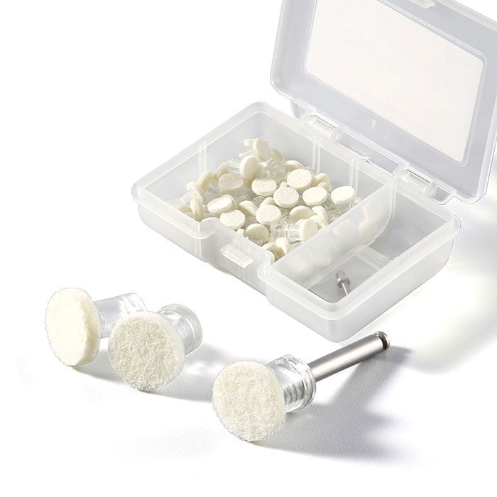 thumbnail image 2 of 400-Piece Composite Polishing Discs Set With Mandrel – Soft Type, 12.7mm – Dental Flex Finishing 2 of 5