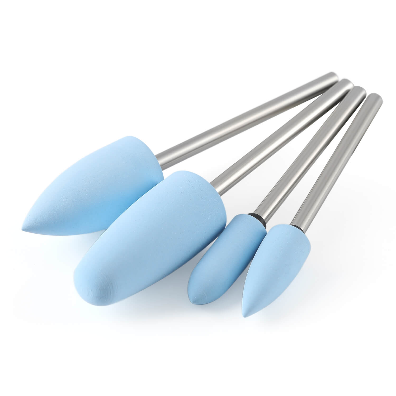 Dental Silicone Polishing Kit HP 2.35mm for Acrylics 12pcs/Box - azdentall.com