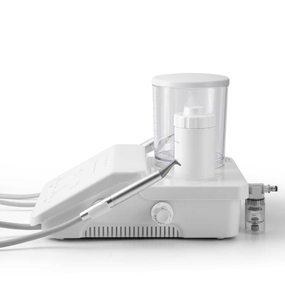 Dental VRN-DQ40 Ultrasonic Scaler Air Polisher Sandblasting Periodontal Therapy System LED Handpiece - azdentall.com