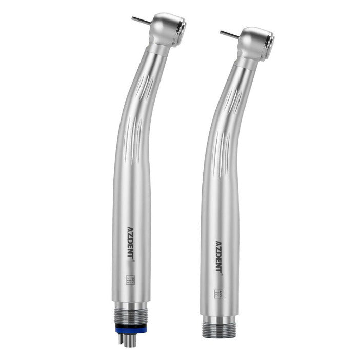 AZDENT High Speed Handpiece Torque Head Push Button E-generator LED Tr AZDENT High Speed Handpiece Torque Head Push Button E-generator LED Tr