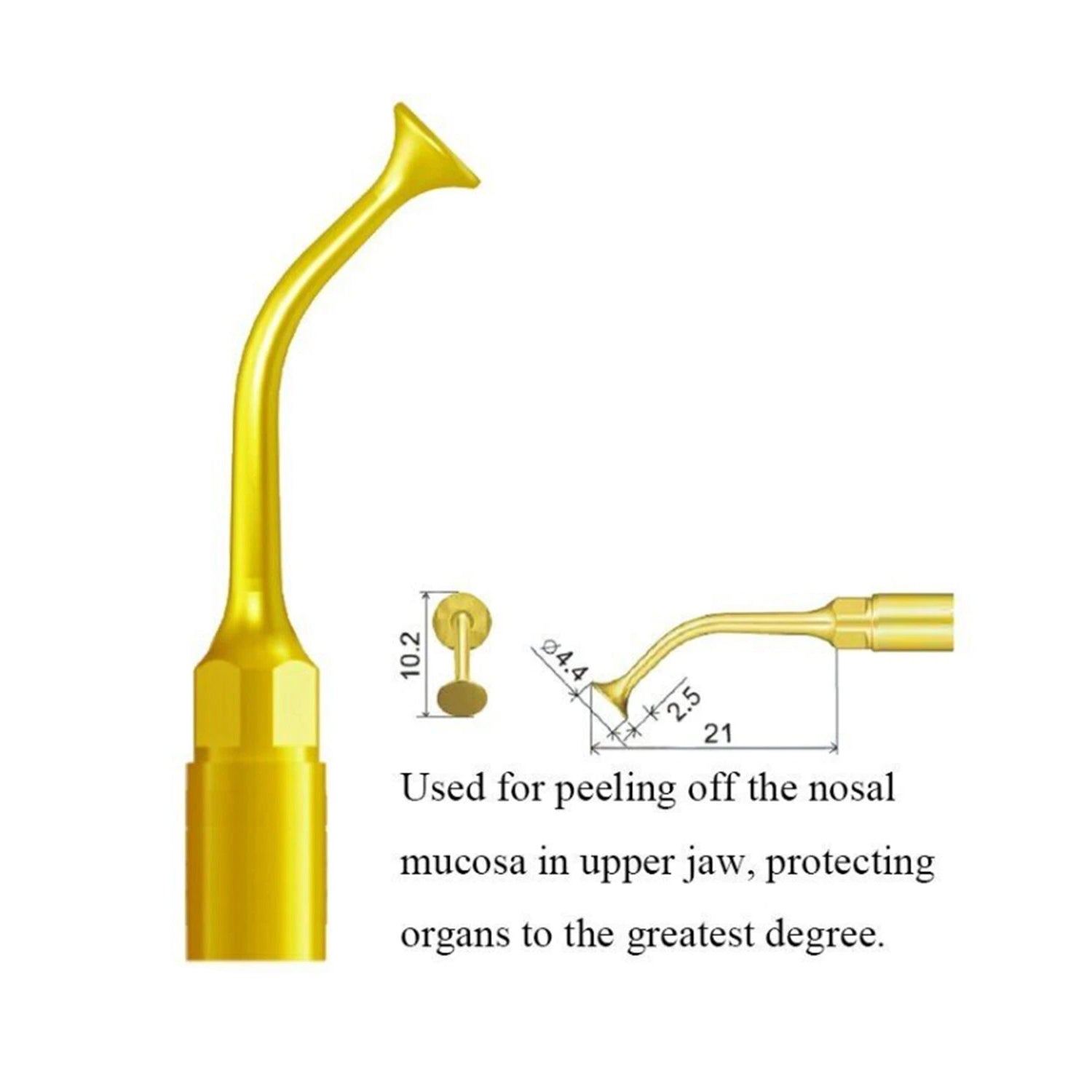 Woodpecker UL2 Piezo Bone Surgery Tip 1 PC - azdentall.com