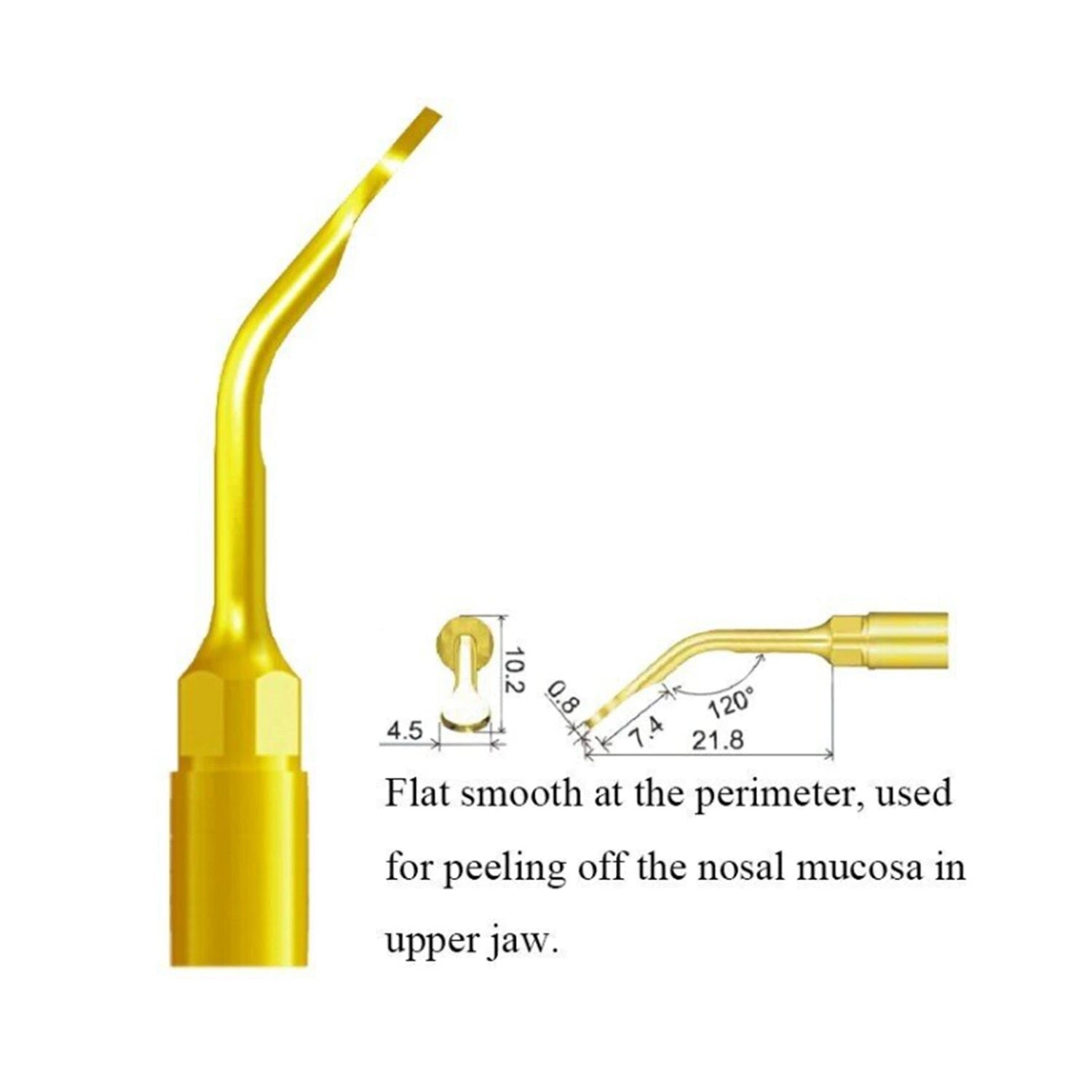 Woodpecker UL1 Piezo Bone Surgery Tip 1 PC - azdentall.com