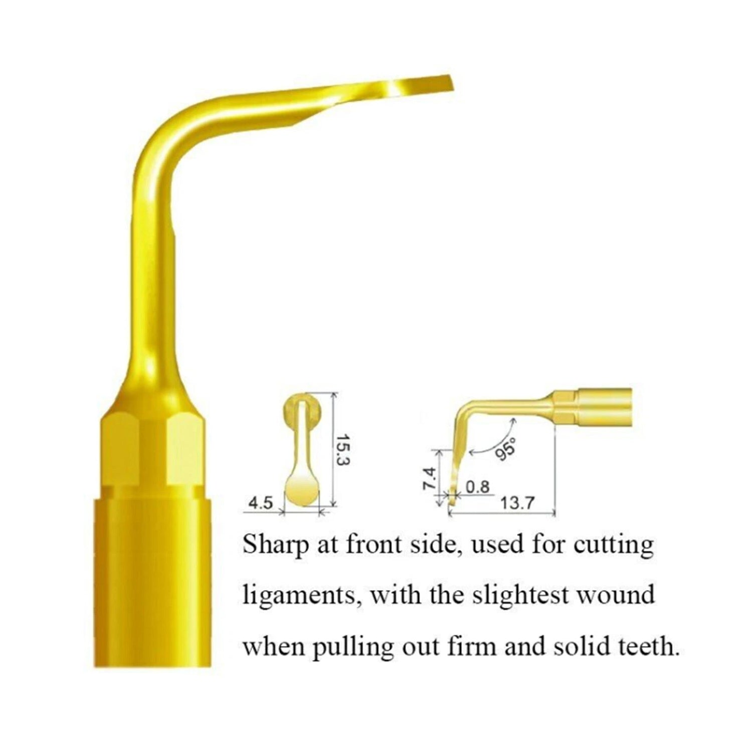 Woodpecker UL5 Piezo Bone Surgery Tip 1 PC - azdentall.com
