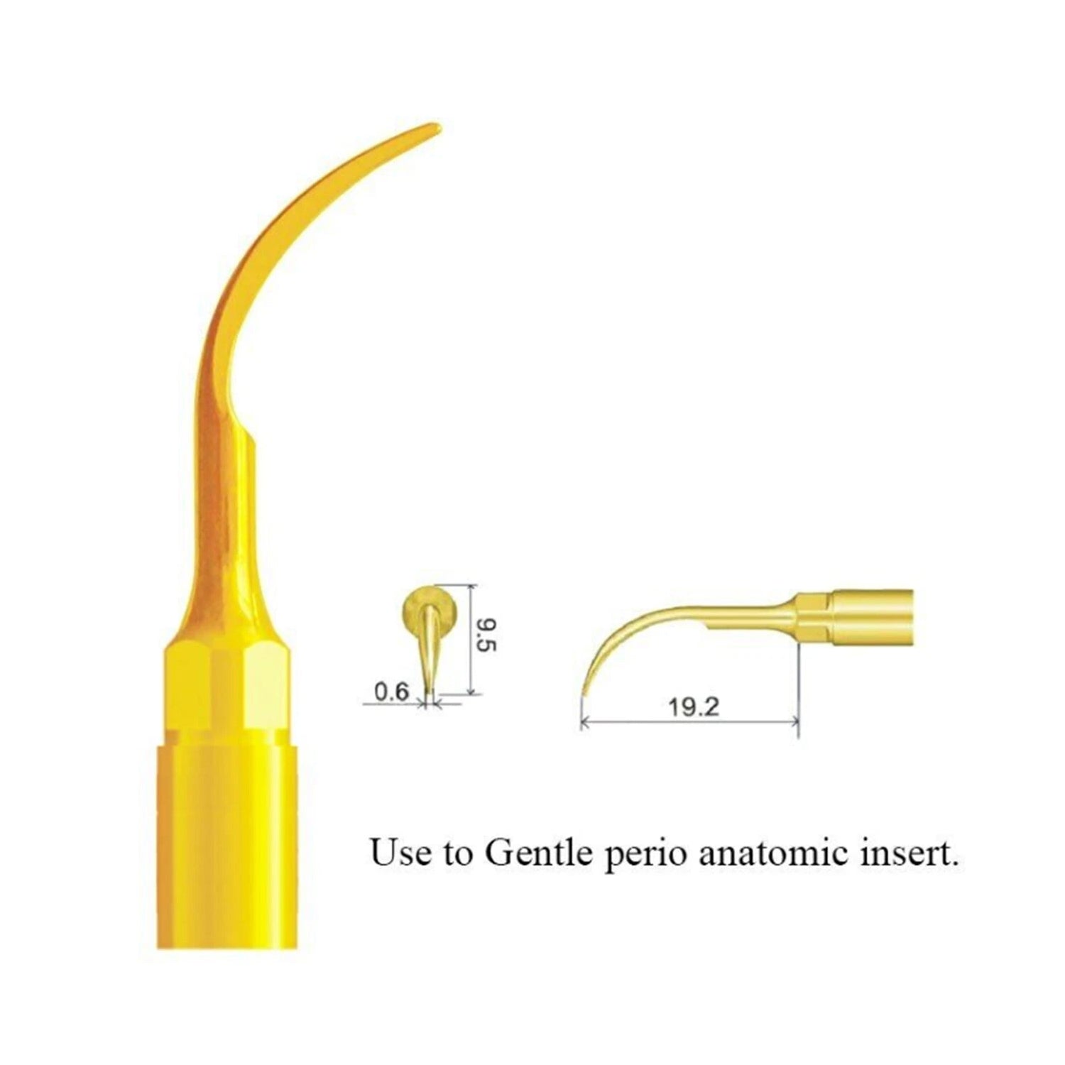 Woodpecker UP1 Piezo Bone Surgery Tip 1 PC - azdentall.com