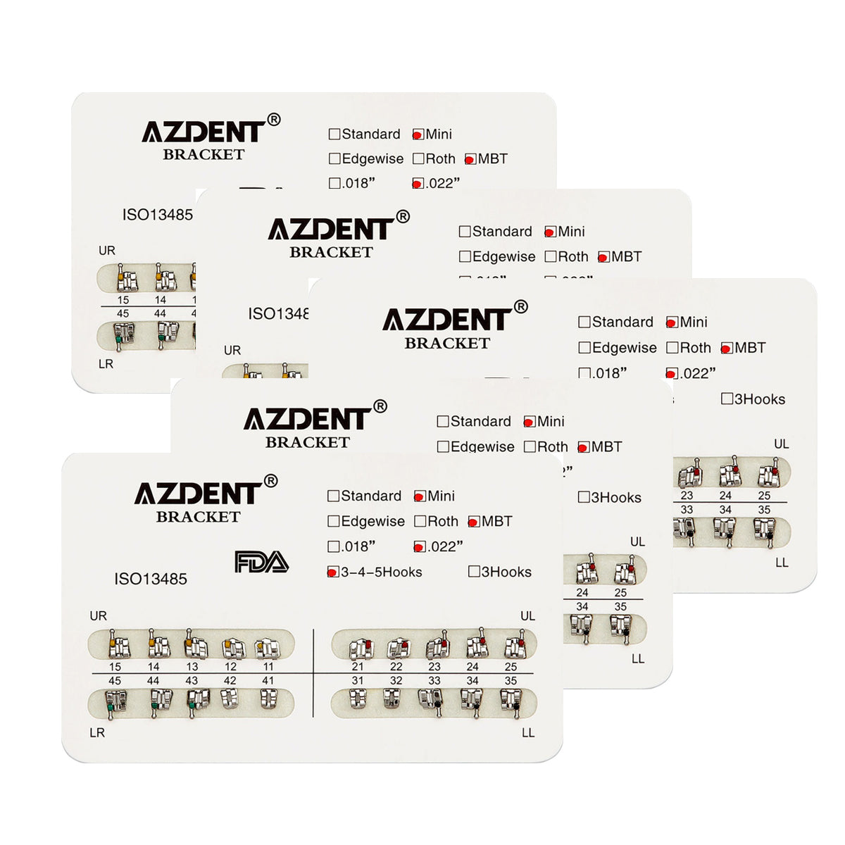 Catálogo - Bracket Estético Autoligable BioSmart® Advanced MBT 022 C Gancho En 34 Y 5 20 Piezas Catálogo - Bracket Estético Autoligable BioSmart® Advanced MBT 022 C Gancho En 34 Y 5 20 Piezas