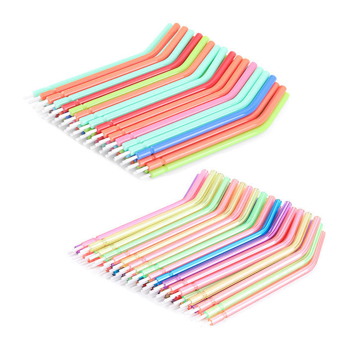 Dental Disposable Nozzle Gun Head Tip for Triple Air Water Syringe Colored 250pcs/Bag - azdentall.com