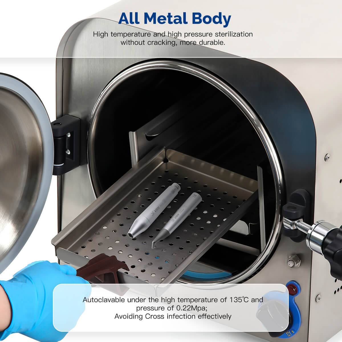 Dental VRN-DQ40 Ultrasonic Scaler Air Polisher Sandblasting Periodontal Therapy System LED Handpiece - azdentall.com