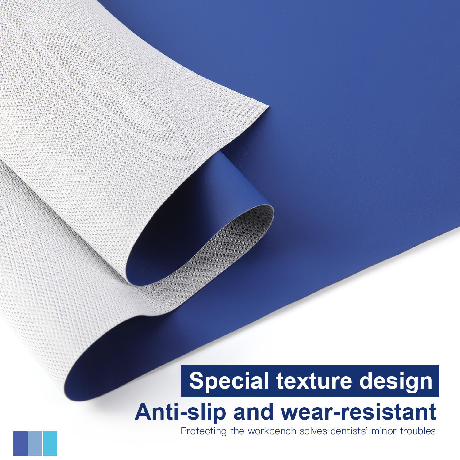 Dental Chair Table Waterproof Pad Workbenches Protective Cloth Non-slip Leather - azdentall.com