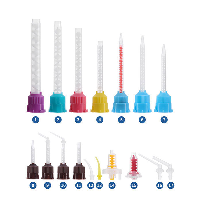 Dental Mixing Tips Disposable for Endo Impression Material / Crown & Bridge Cements - azdentall.com