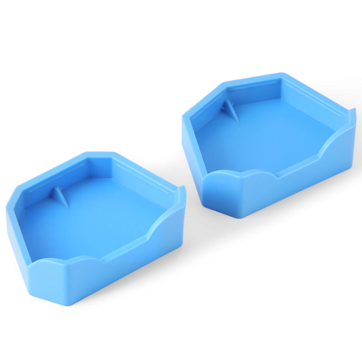 Dental Model Base Silicon Rubber Plaster Denture Tray Impression Former Base 6pcs/Set - azdentall.com