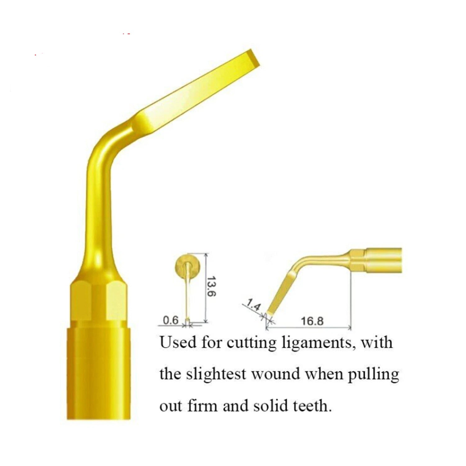 Woodpecker UC1 Piezo Bone Surgery Tip 1 PC - azdentall.com