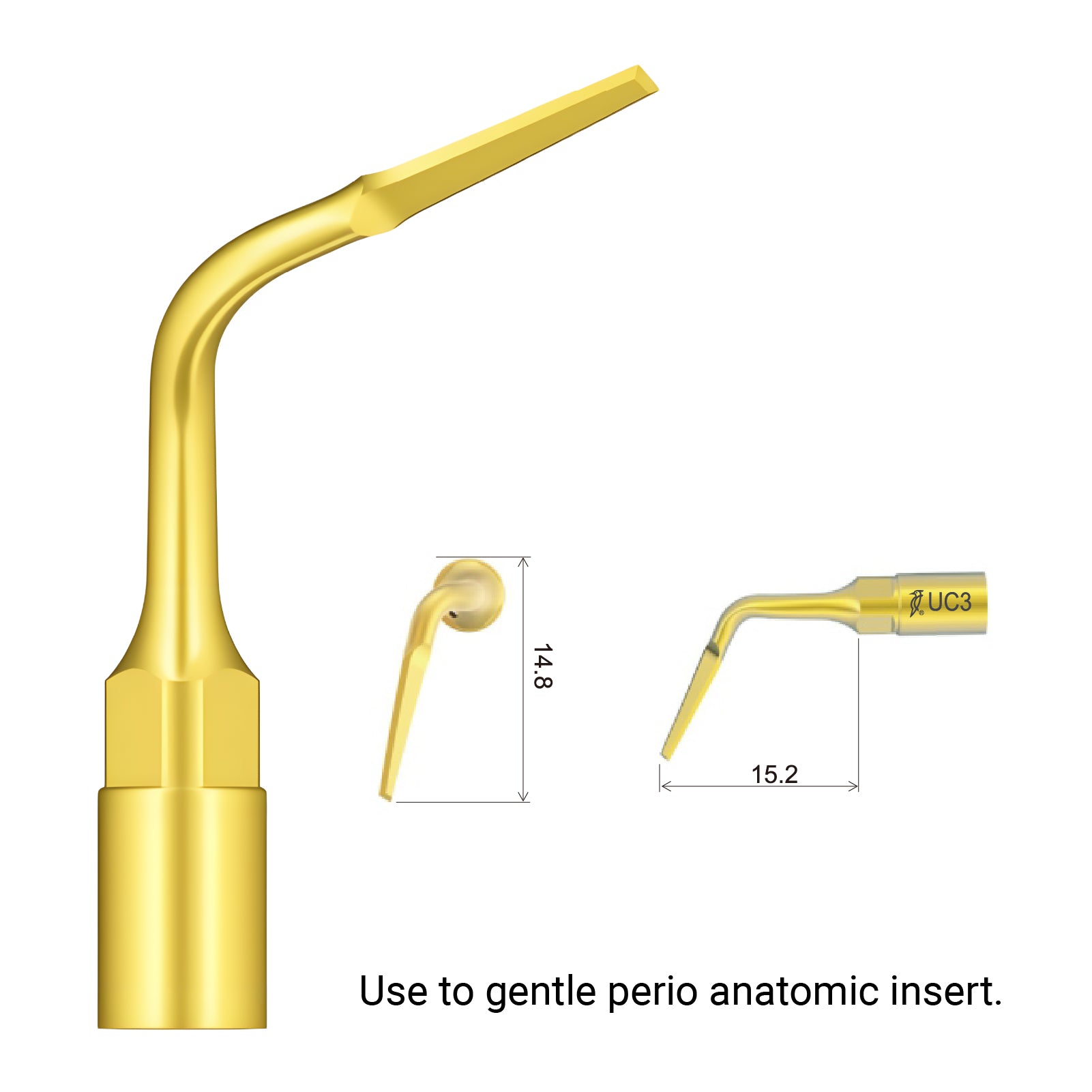Woodpecker UC3 Piezo Bone Surgery Tip 1 PC - azdentall.com