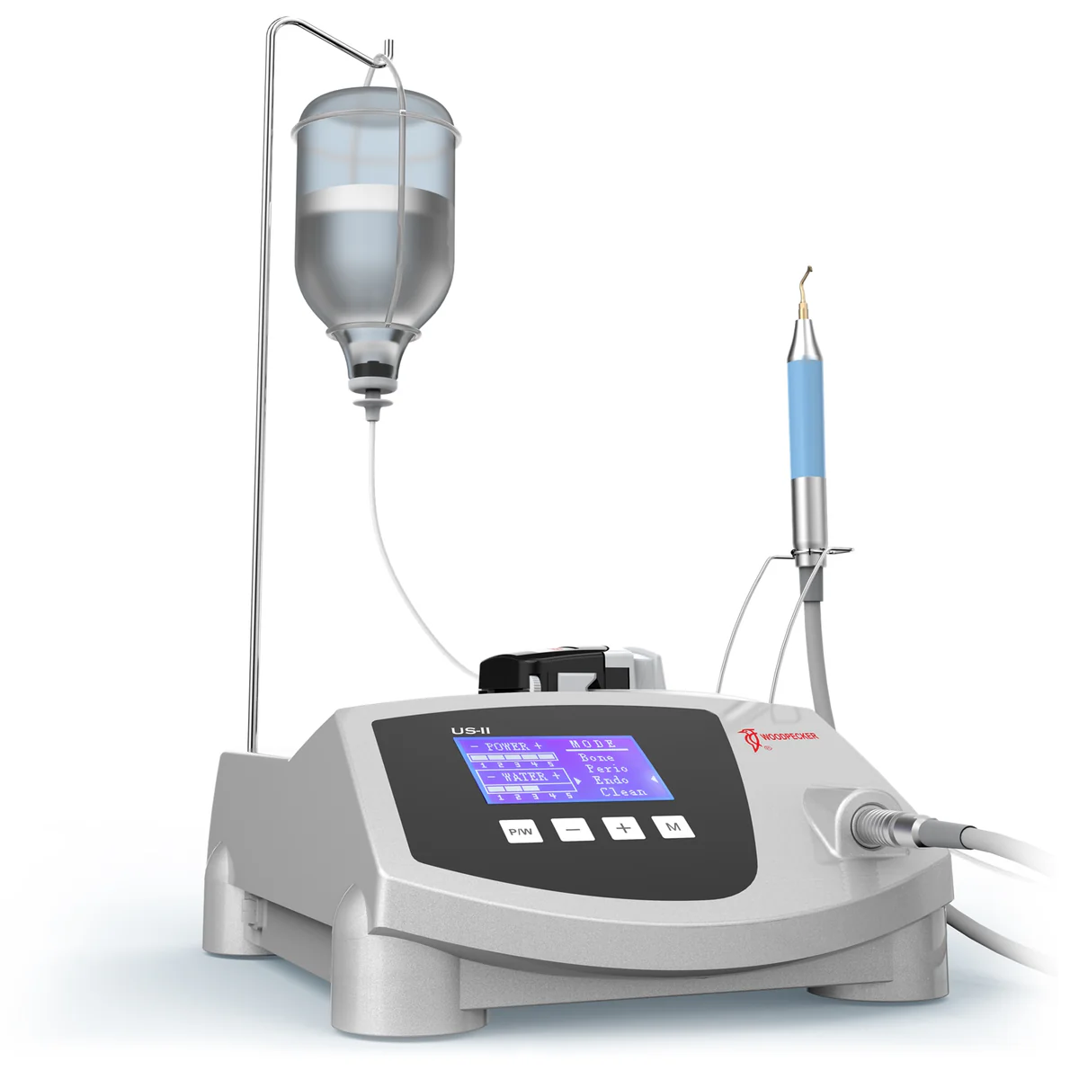 Woodpecker US-II LED Ultrasurgery Piezo Bone Surgery with 14 Tips - azdentall.com