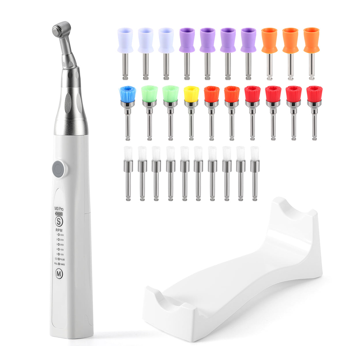 New Dental Prophy Handpiece With 360° Swivel - Pneumatic Low Speed, 1 Year Warranty (Japan)