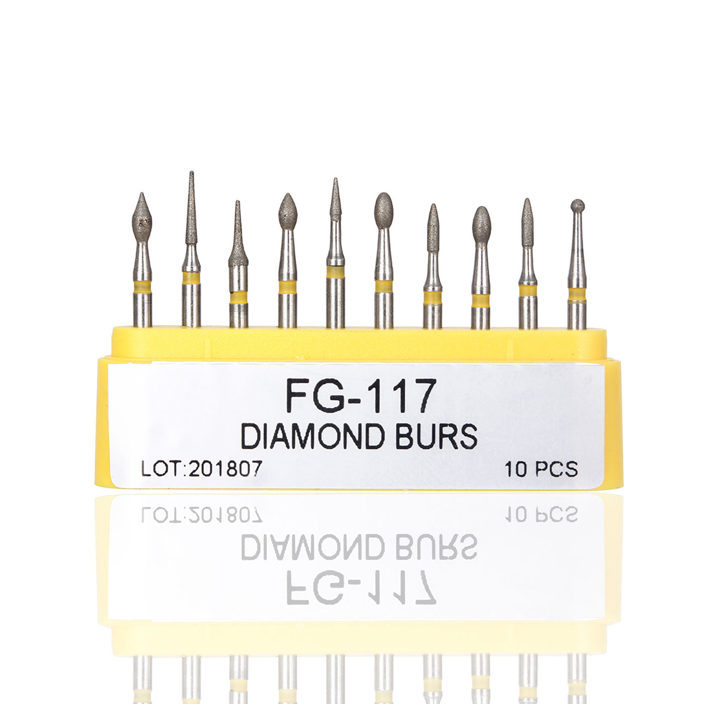 AZDENT Dental Diamond Bur FG-117 Composite Repair Kit 10pcs/Kit - azdentall.com