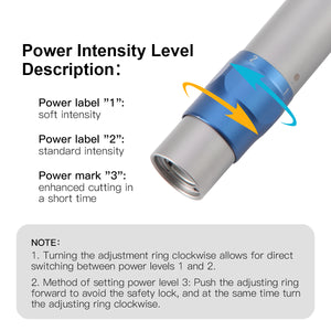 Dental Air Scaler Handpiece with Fiber Optic 3 Power Levels 3 Tips - azdentall.com