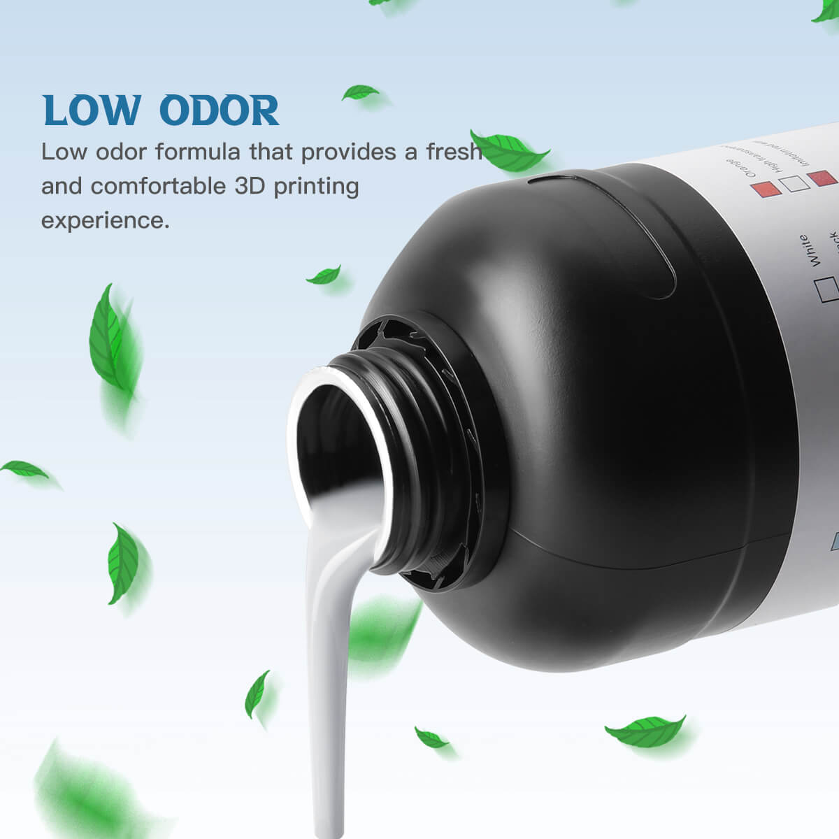 Dental 3D Printer Rigid Resin Materials Gray Yellow White 1KG/Bottle - azdentall.com