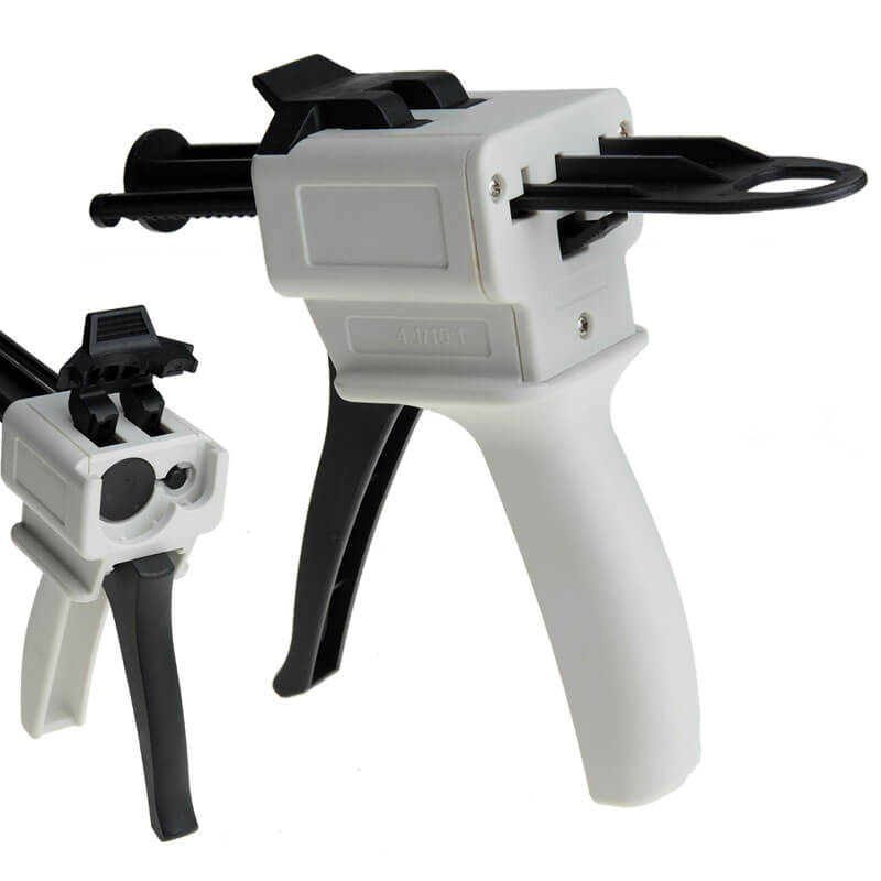 Dental Impression Mixing Dispensing Gun 10:1 / 4:1 Ratio 50ML - azdentall.com