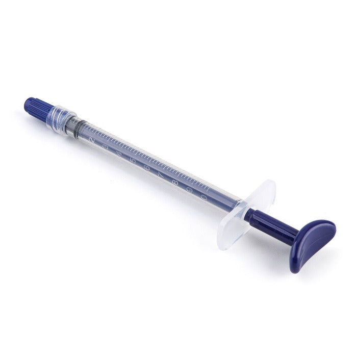 Dental Endo Irrigation Syringe Plastic Blue 1ML 1pc/Pack - azdentall.com