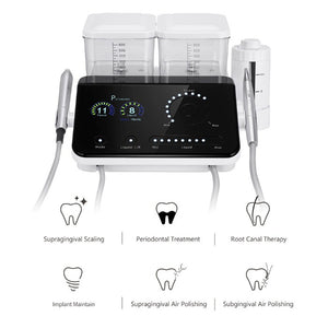 Dental Ultrasonic Scaler With Air Polisher And LED Detachable Handpiece