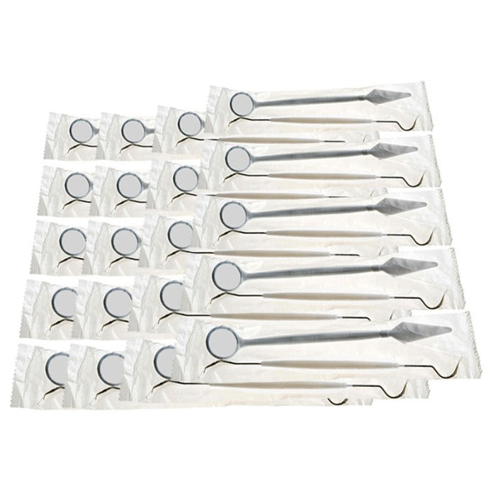 Dental Disposable Instrument kit Mirror and Explorer Probe 10Kits - azdentall.com