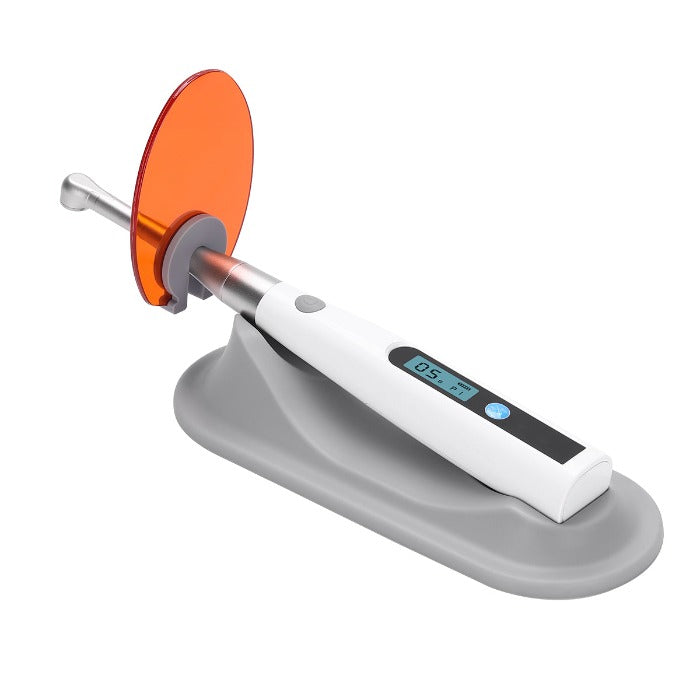 AZDENT Dental LED Curing Light Cordless 1s Cure 3 Mode with 360° Rotating Head 1400mW/Cm2 5W Power