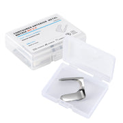Dental Matrix Contoured Anterior Metal Matrix Bands Sectional 0.03mm S/M 30pcs/Box - azdentall.com
