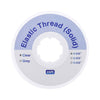 Dental Ortho Elastic Thread Traction Ligature Power Tube Orthodontic Solid Clear 0.020 - azdentall.com