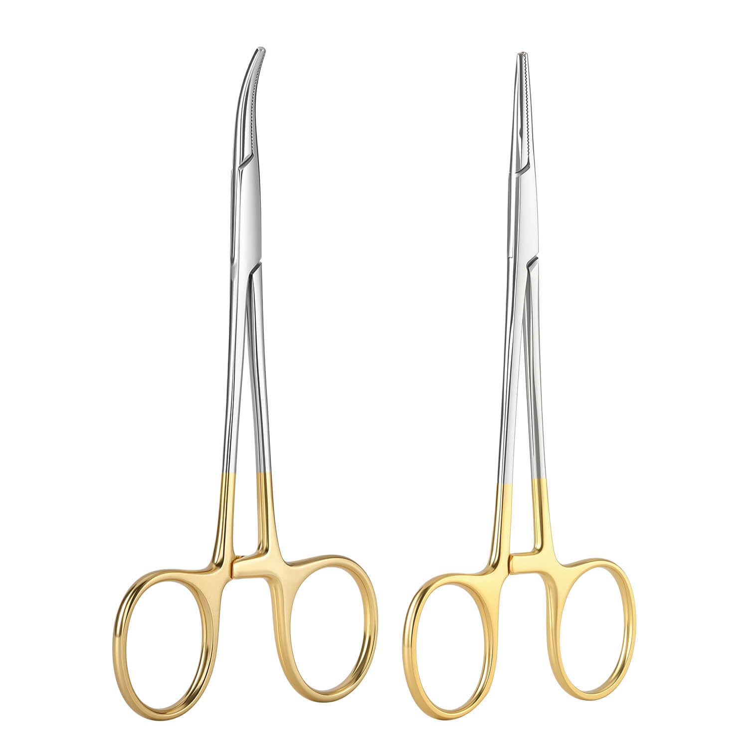 Dental Surgical Stainless Steel Hemostatic Forceps Curved/Straight Tip - azdentall.com
