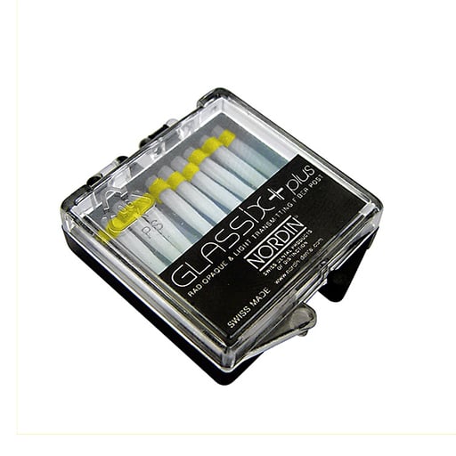 Nordin Glassix +Plus Fiber Post Refills No. 2 Yellow 10Pcs/Box - azdentall.com