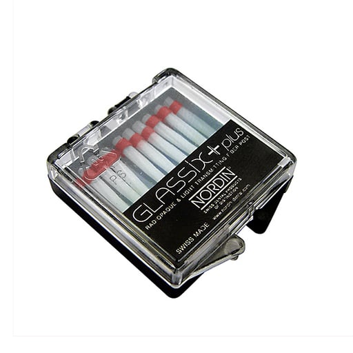 Nordin Glassix +Plus Fiber Post Refills No. 3 Red 10Pcs/Box - azdentall.com