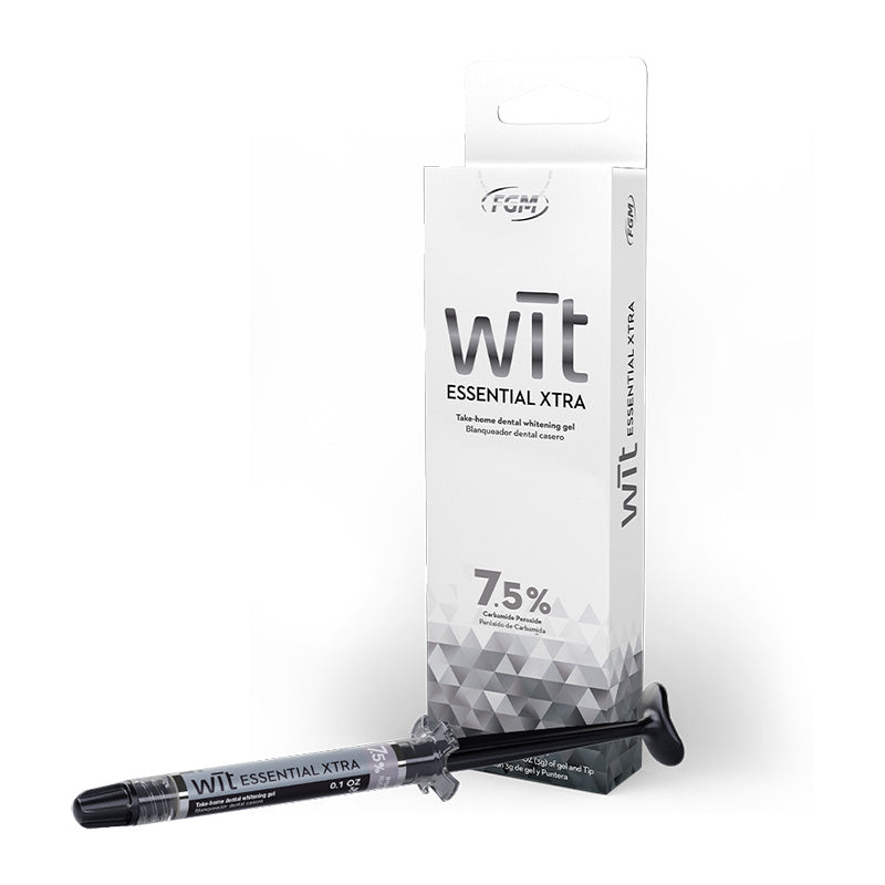 FGM Wit Essential Xtra 7.5% Hydrogen Peroxide Take-Home Gel Whitening 3g X 4 Syringes - azdentall.com