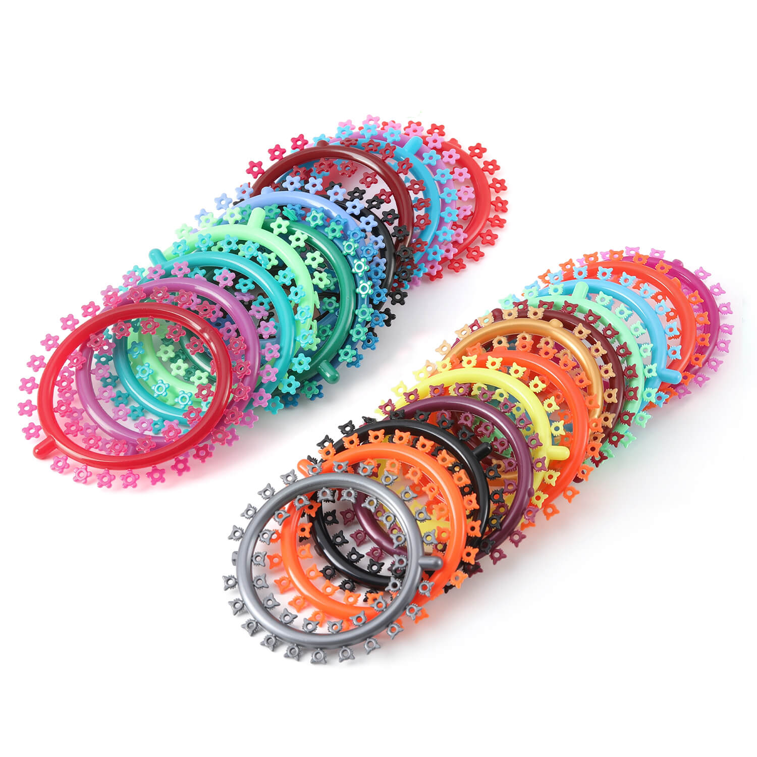 Dental Orthodontics Cartoon Elastic Ligature Ties Cat/Flower Type 1000pcs/Pack - azdentall.com