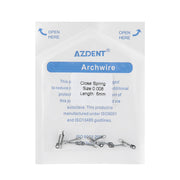 AZDENT Dental Orthodontic Accessory Closed Coil Spring 0.008 6mm 10pcs/Bag - azdentall.com