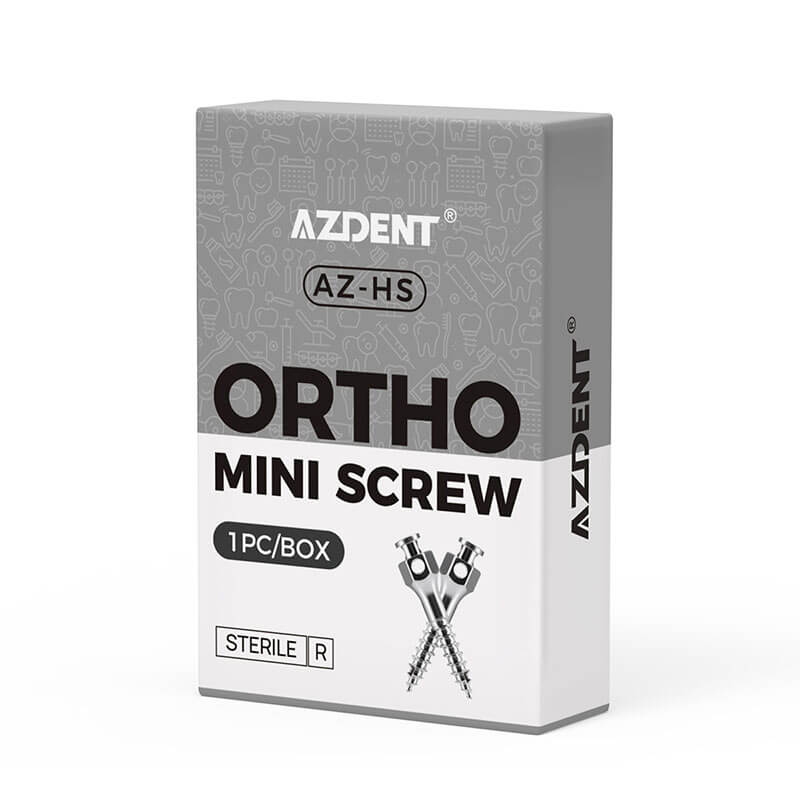 AZDENT Dental Orthodontic Mini Screws AZ-HS Micro Implants Sterile 1pc/Pack - azdentall.com