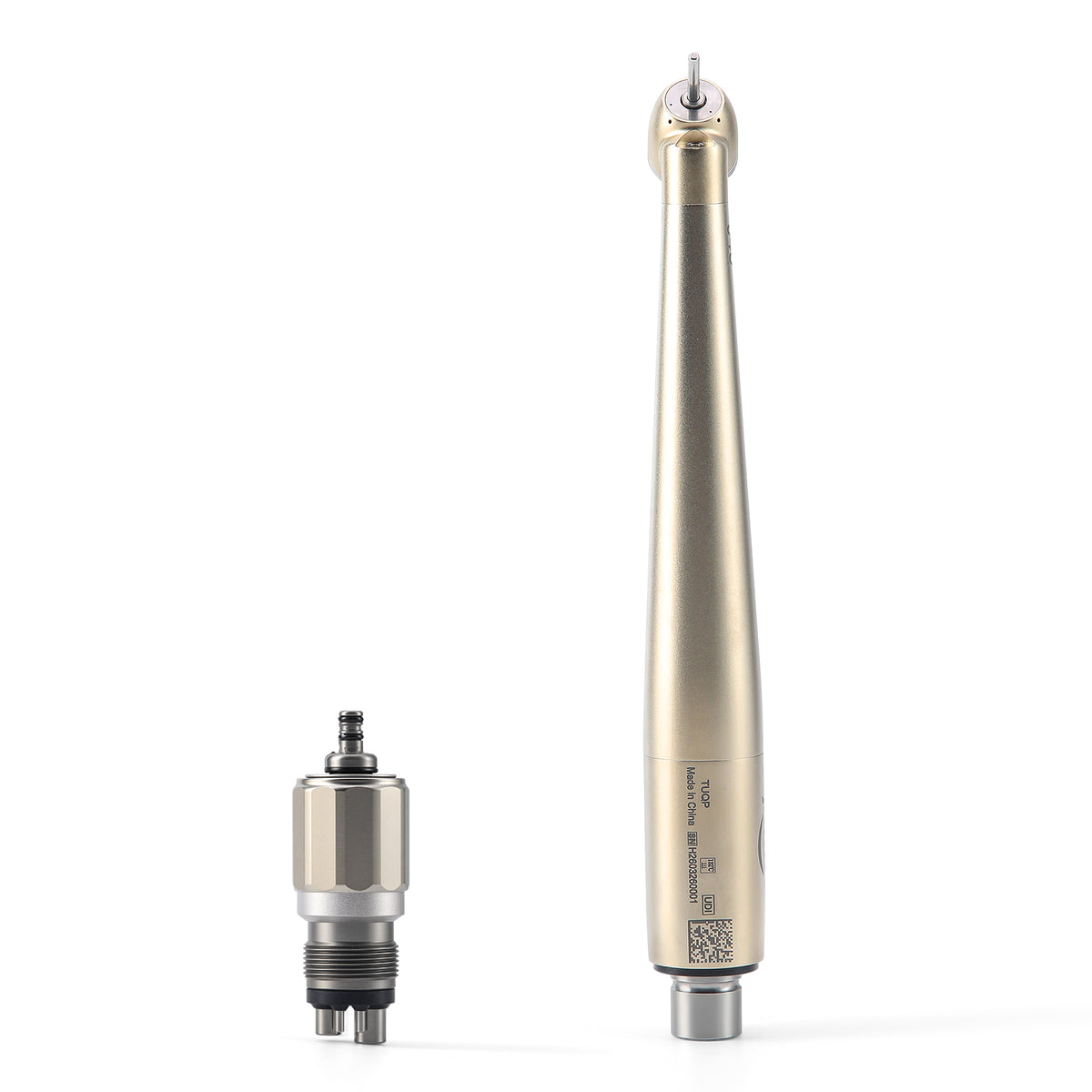 Jinme J45-TUQP LED High Speed Air Turbine Handpiece with Generator 3 Port Spray 4 Hole - azdentall.com