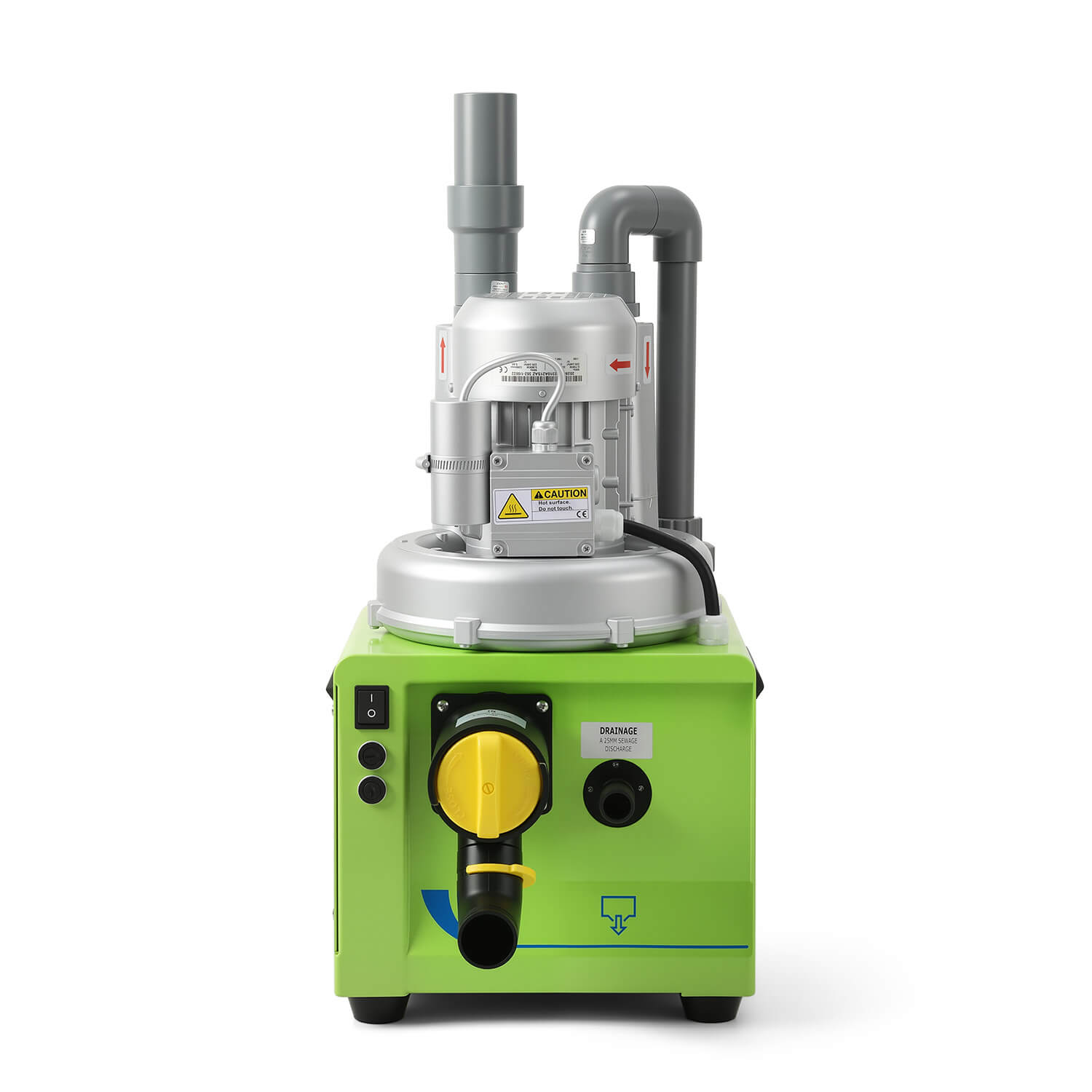 Portable Dental Suction Unit 300L/min 750W for 1-2 Dental Chair Low Working Noise - azdentall.com
