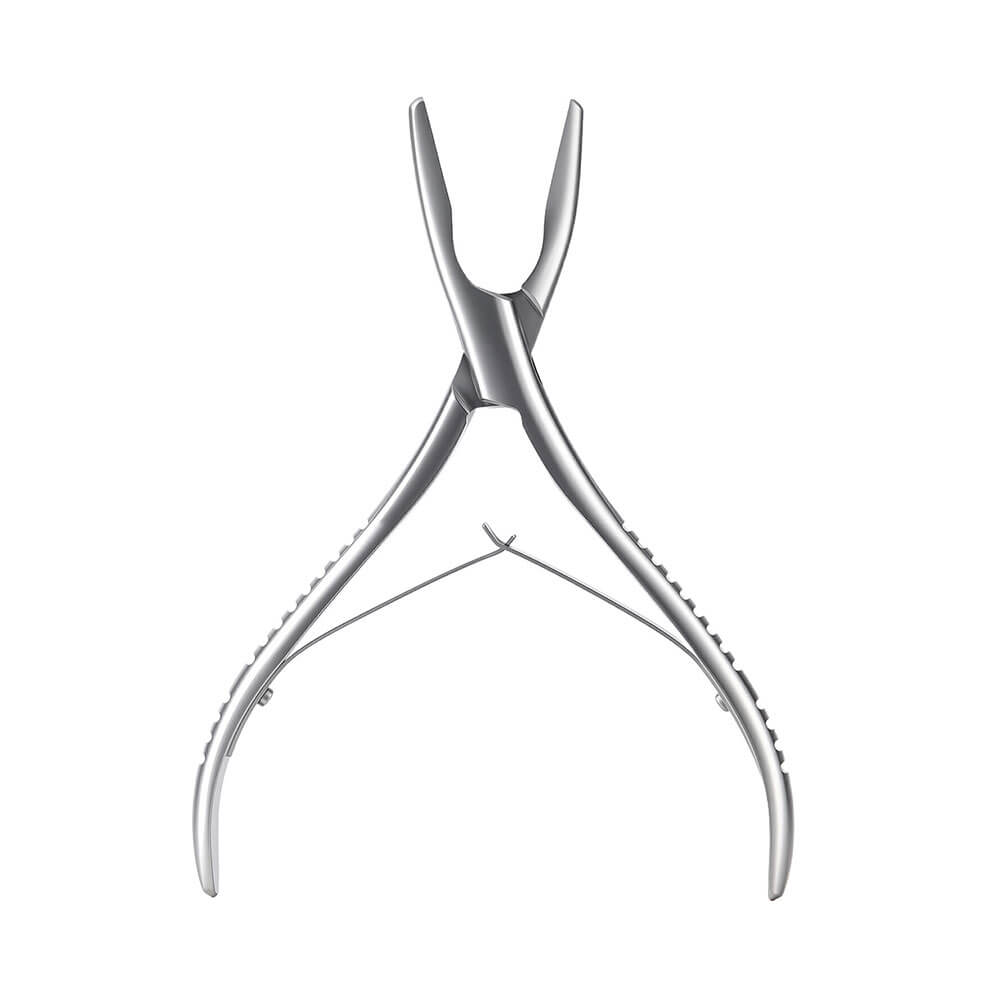 Dental Curved Bone Rongeur 16cm Stainless Steel - azdentall.com
