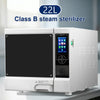 Dental Autoclave Steam Sterilizer Table Top LCD Built-in Printer Class B Dry Function 22L - azdentall.com